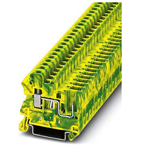 PHOENIX CONTACT UT4/1PPE Modular Earth Terminal Block Screw/Plug