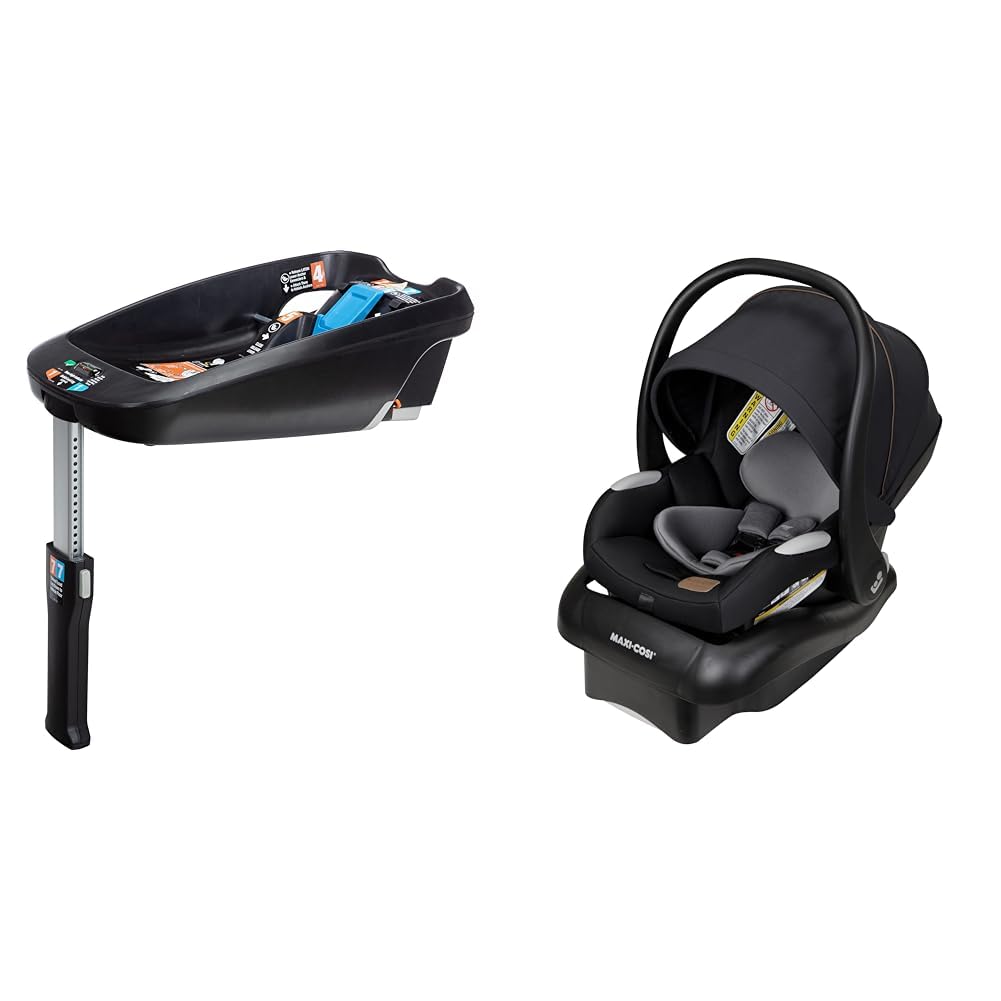 Maxi-Cosi Infant Car Seat Base Compatible with Mico Luxe Infant Car Seat, Rear-Facing for Babies from 4-30 lbs : Baby