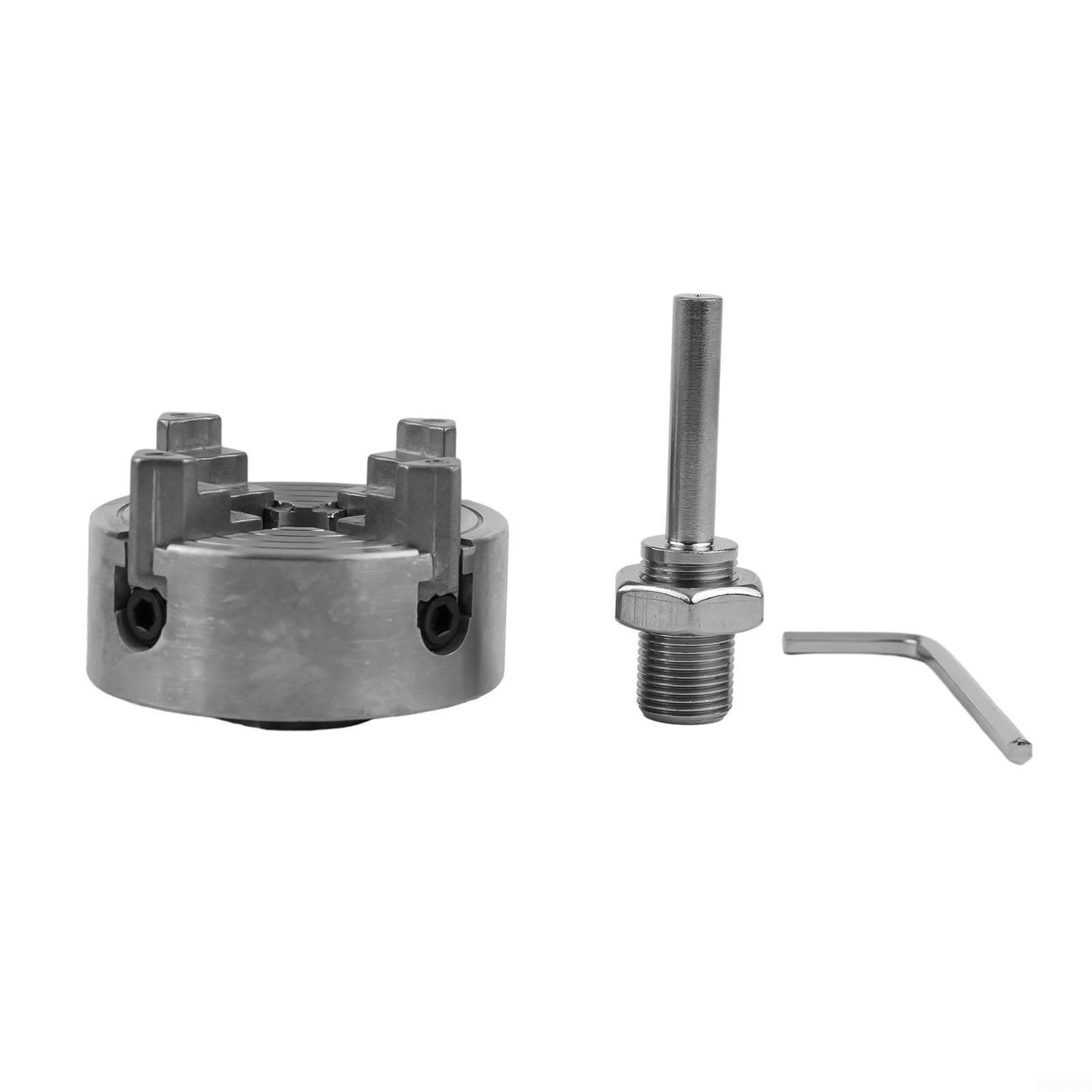 Abrazadera de metal autocentrante Z011 con 4 mandíbulas para mini taladro de banco 1