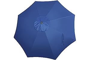 Blissun 9' Patio Umbrella Replacement Canopy: Refresh Your Outdoor Oasis