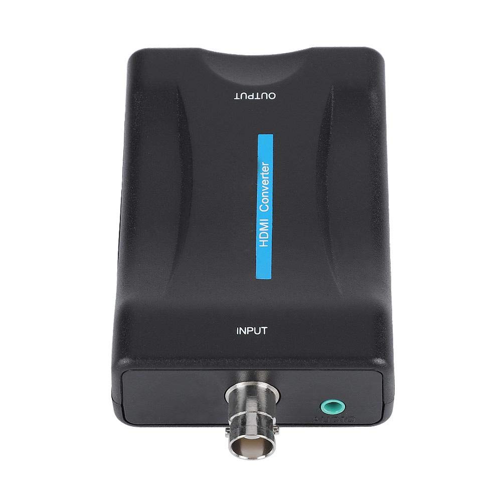 Yunir Convertitore da BNC a HDMI, convertitore da BNC a HDMI Display Monitor di sorveglianza Adattatore Video HD 1080P/720P per, ECC.