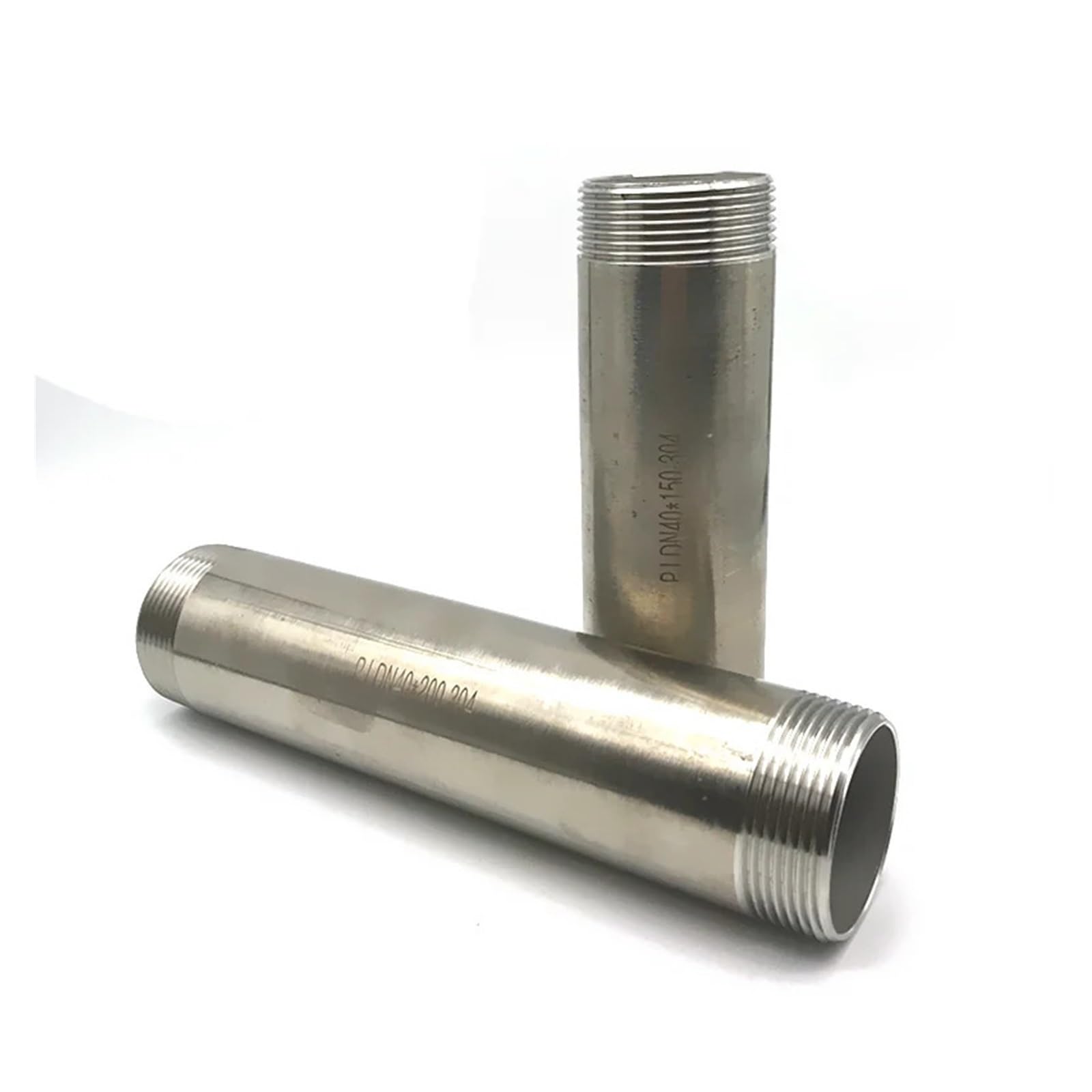 1 Unidad de Tubo de extensión de Rosca Macho BSP de Acero Inoxidable 304 DN32 de 1-1/4 ", Accesorio for tubería de Agua de 100MM