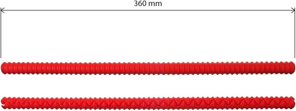 igadgitz Home Protection Pro: Protégez vos grilles de four des brûlures - Silicone rouge (2 pièces) - Description