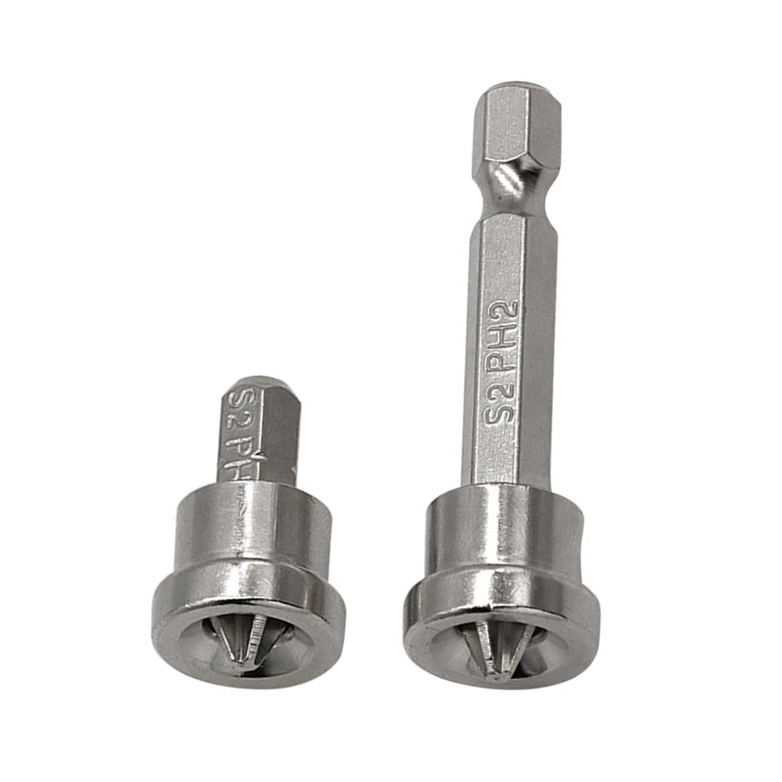 Tsophreniq 25 / 50Mm Plasterboard Positioning Screwdriver Bits Ph2 1 / 4Inch Shank Screws Locating Batch Head For Woodworking Tools Screwdriver Bit Set