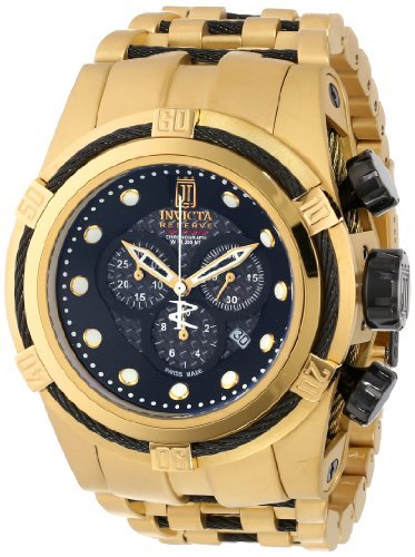 v Invicta CrN^ Men's 14432 Jason Taylor Analog Display Swiss Quartz Gold Watch Y jp [sAi]