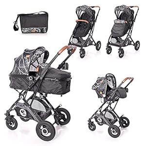 Combikinderwagen Trio 3 in 1 met autostoel SENA SET Lorelli