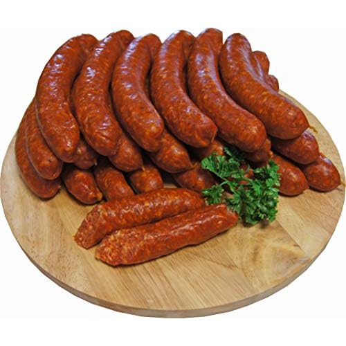 Chili Wurst | Knacker | Chiliknacker | Snackwurst | Chiliwürstchen | Krainer | Premium Mettwurst geräuchert | 10 x 100g