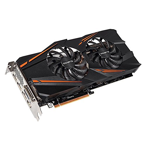 Gigabyte GV-N1070WF2OC-8GB Scheda Video, Nero