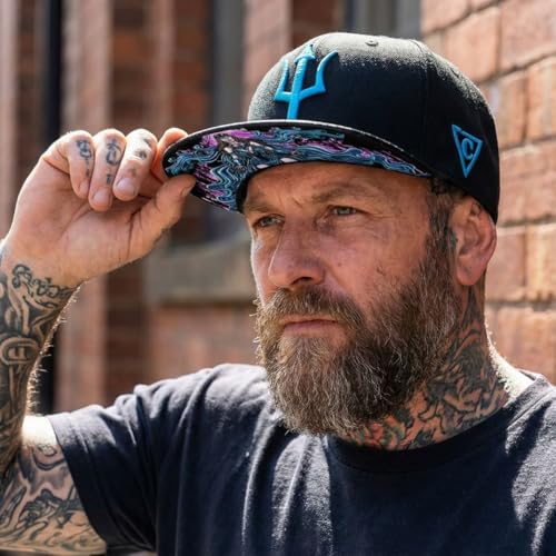 Image of Capiche [99+ Variations Snapback Cap Men's Cap - Baseball - Hat - Art - Unisex - Visor - Men - One Size - Tattoo - Men - Women