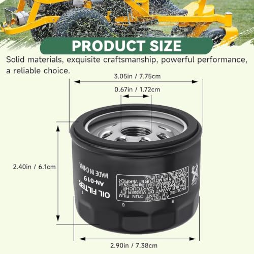 Image of 49065-0721 Oil Filter 49065-7007 For Kawasaki FR FX FS 1Pc