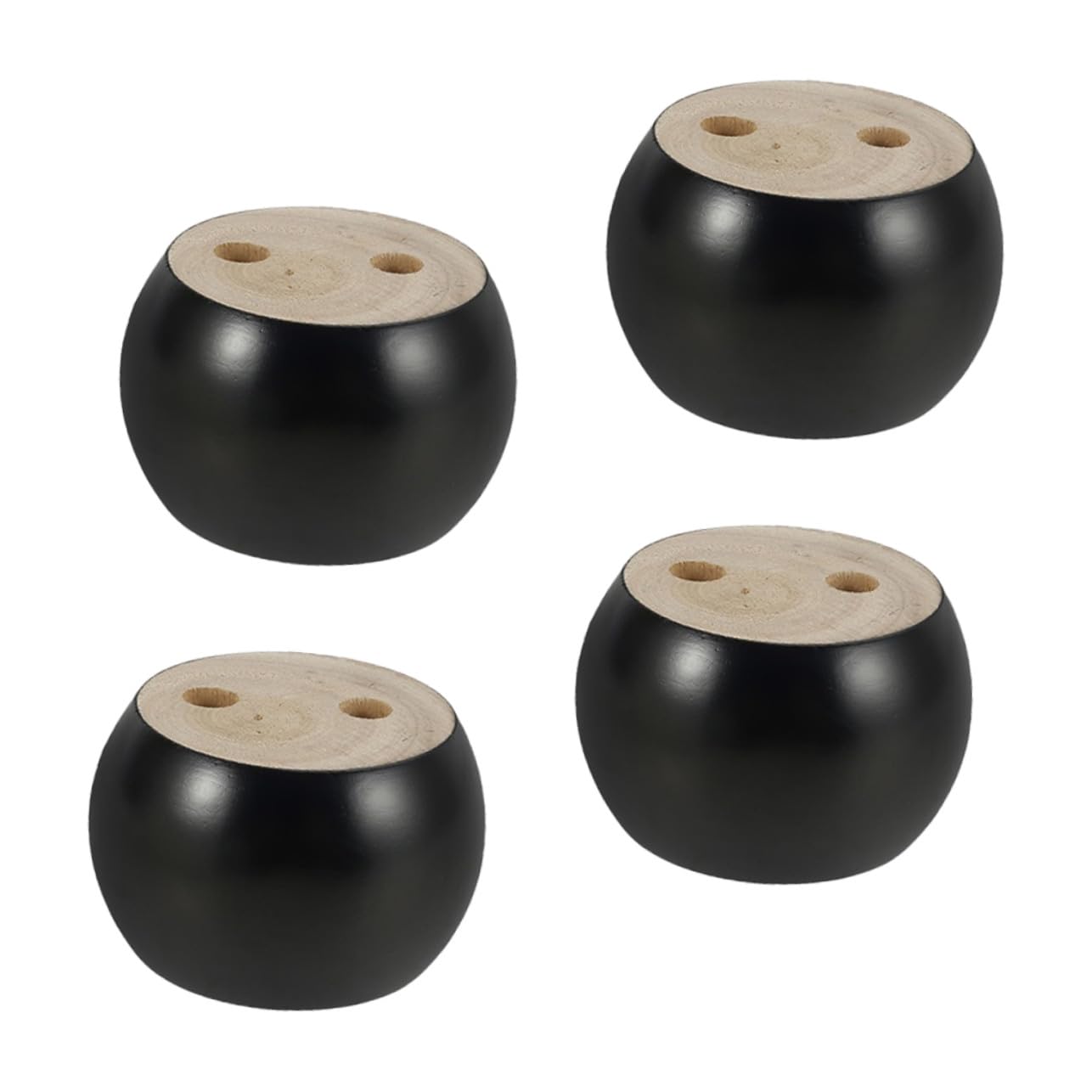 Meubles rond de support de table basse lit armoire : 4 pièces WOONEKY stables
