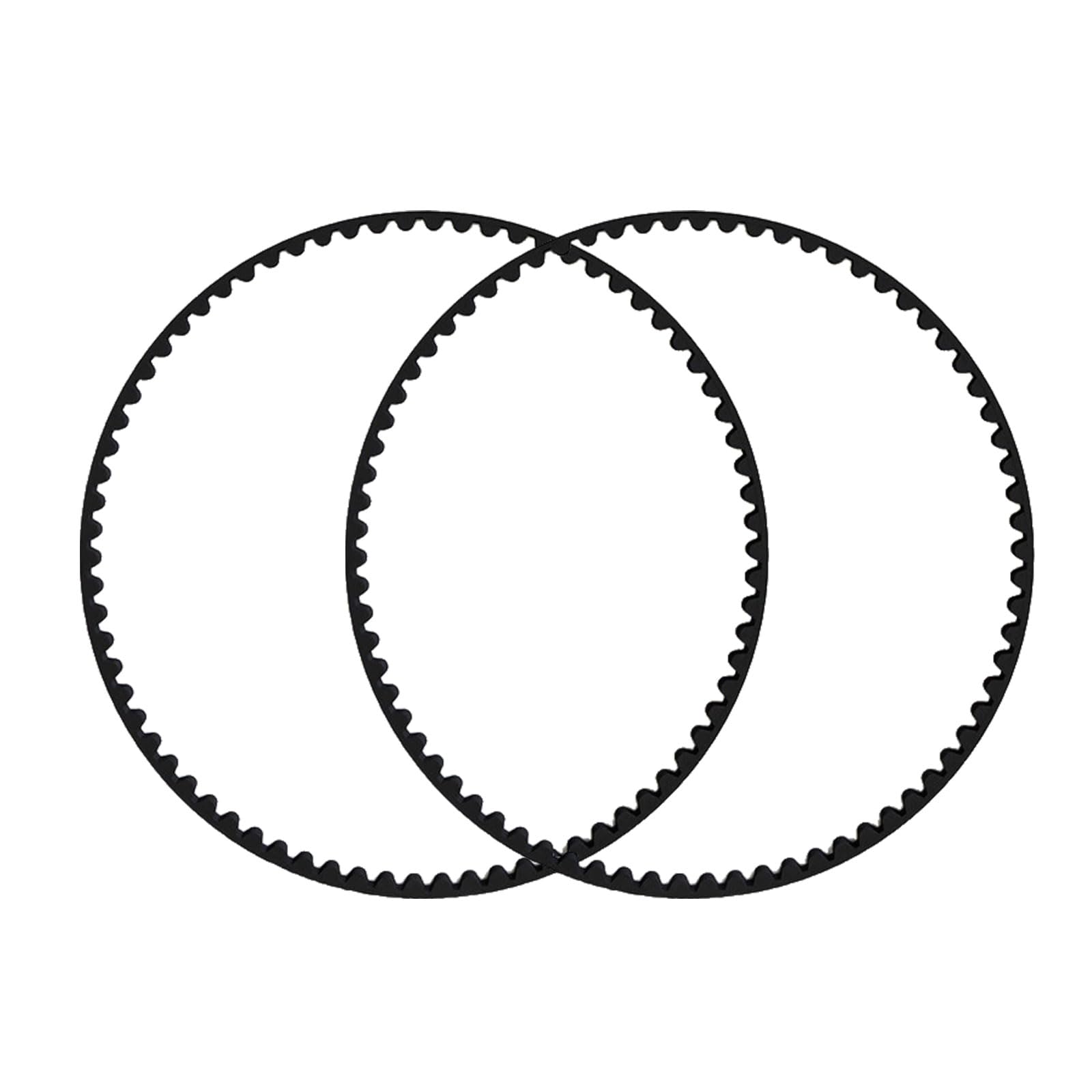 Tsophreniq 2 / 4Pcs Rubber Elastic Belt Vacuum Cleaners Transmission Belt Replacement for 3M210 Vacuum Cleaners Maintenance