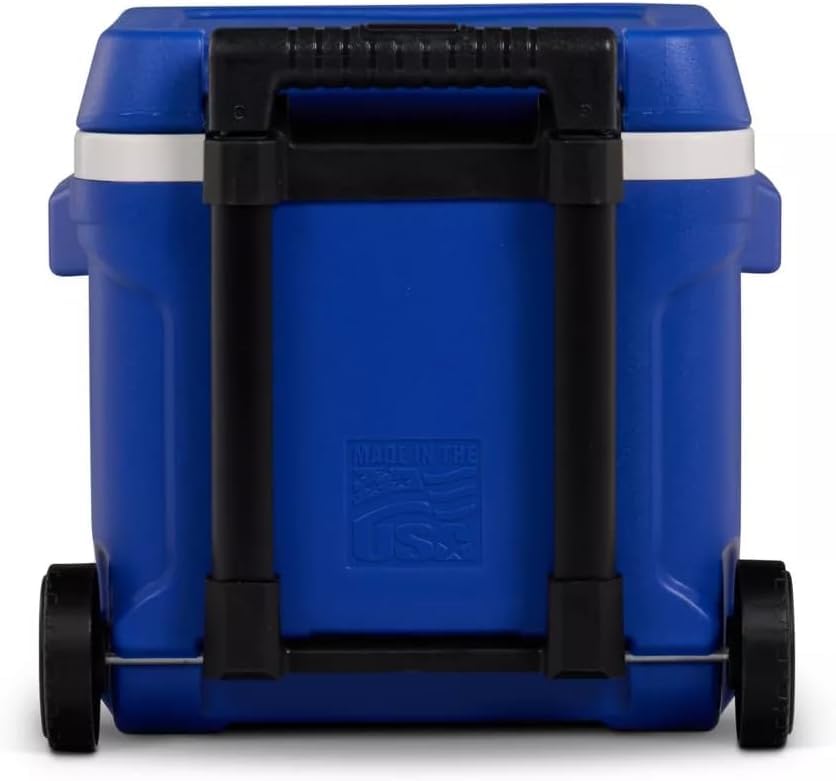 Image of Igloos Cooler Hard-Sided Ice Chest, Insulated Portable Cooler, Heavy-Duty, Leak-Resistant Lid, Lightweight Ergonomic Handle