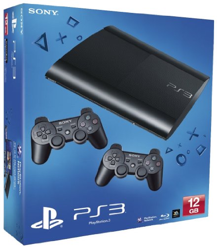 Console PS3 Super Slim 12 GB + Dualshock 3 Controller [Importación Alemana]