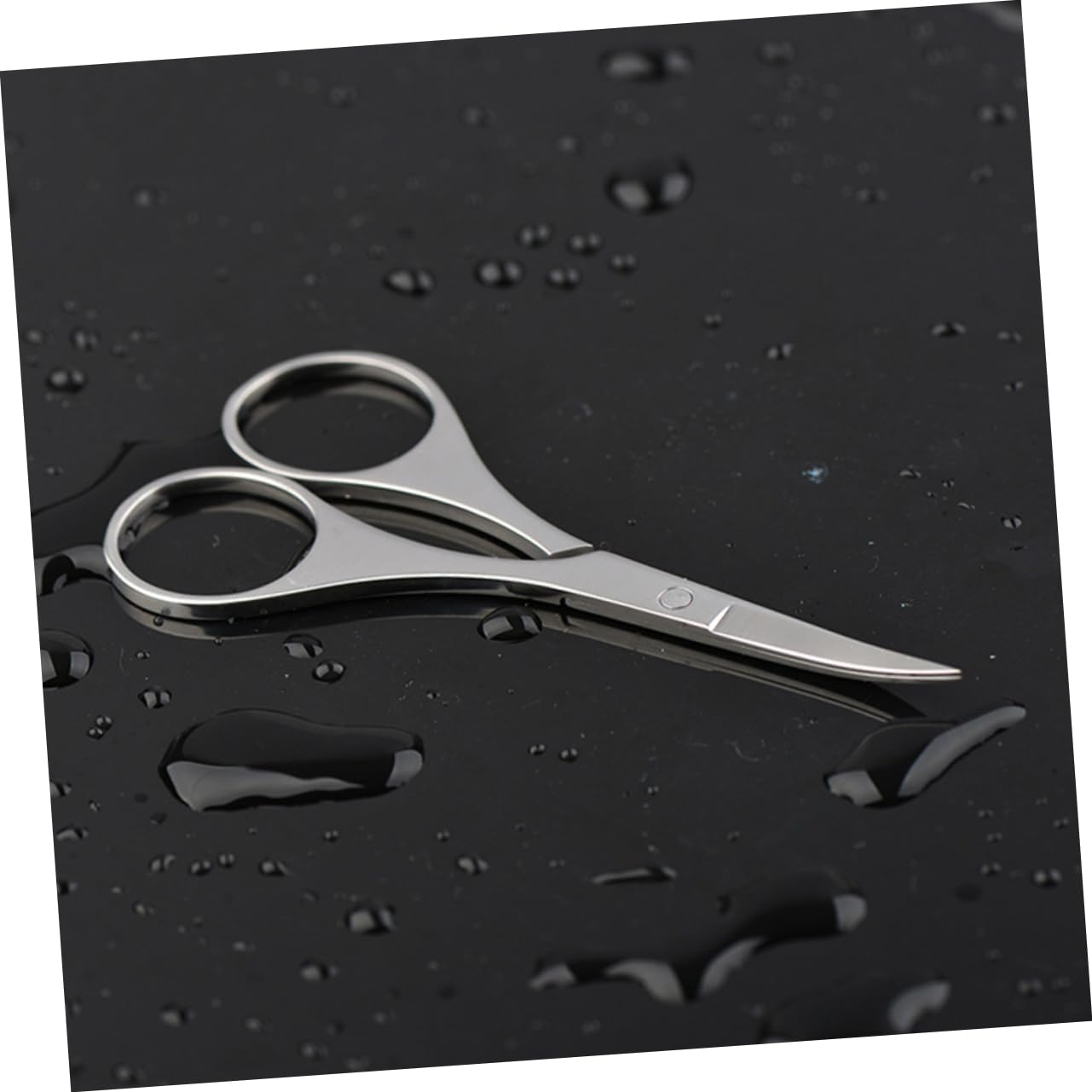 Didiseaon 1pezzi Forbicine Per Sopracciglia in Acciaio Inox Lame Precise Curvate Punte Arrotondate Per Sicurezza Peli Naso Orecchie Indolore Design Pratico Facile Impugnare