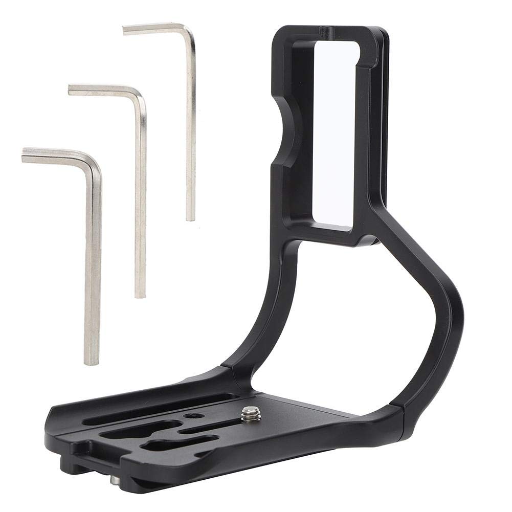 Maranon Camera Bracket, Aluminium Alloy Quick Release L Plate Hand Grip Bracket for D800/D800E/D810 Camera with Battery Handle
