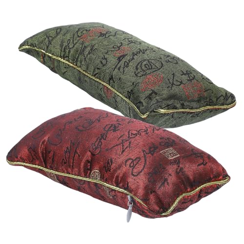 Toyvian 2 Piezas Almohadas de Pulso de Algodón para Diagnóstico Médico Portátiles y Ligeras Cojines Profesionales para Clínica y Hospital de Azul