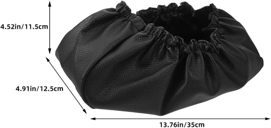 2pcs Winch Cover Heavy Duty Uv for Atv Truck Weather Resistant Shield Thick Faux for Outdoor Use