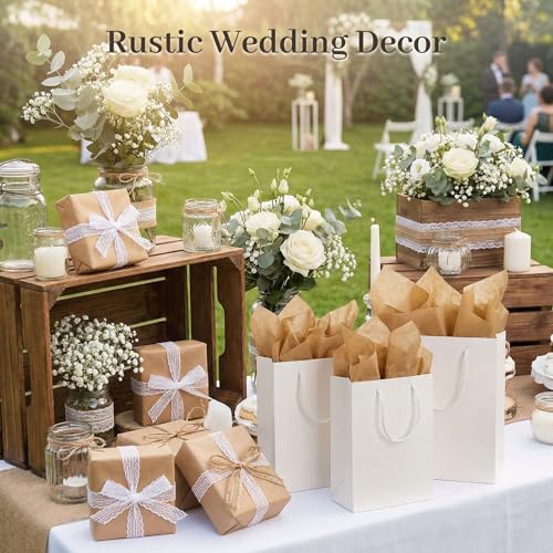 Image of Koogel 330 Sheets Kraft Brown Tissue Paper, 14 X 10 inches