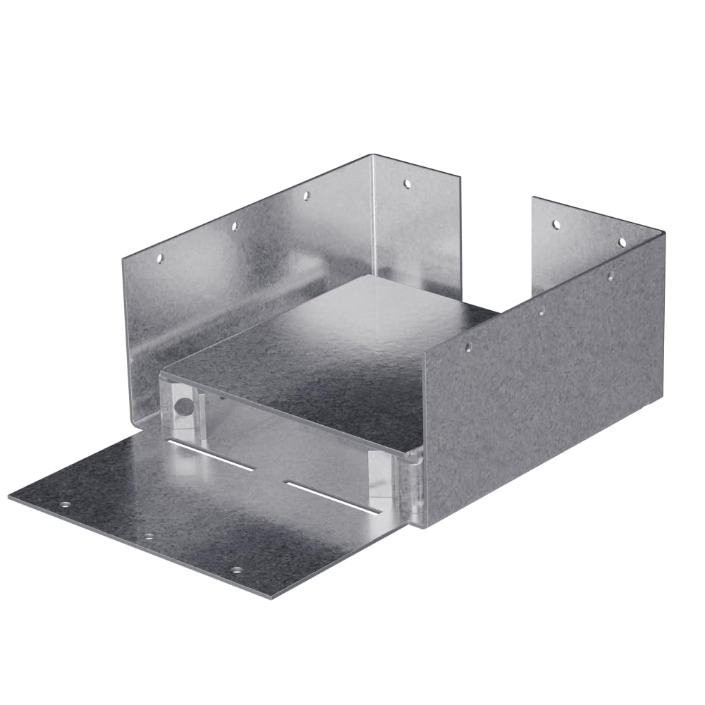 Simpson Strong-Tie ABW66RZ - ZMAX Galvanized Adjustable Standoff Post Base for 6x6 Rough