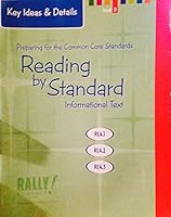 Rally! Reading by Standard Informational Text -Key Ideas & Details Level D 1420472283 Book Cover