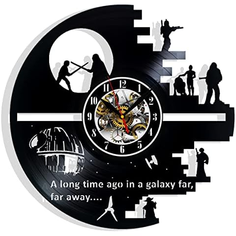 Star Decor Wars Vinyl Wall Clock Cover