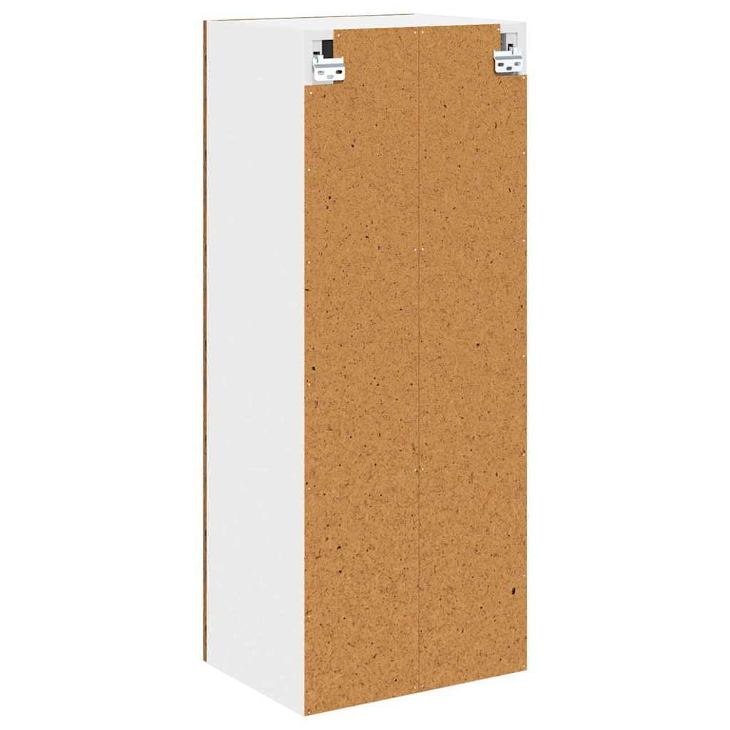 Hängeschrank Küche Altholz-Optik 40 x 31 x 100 cm Wandoberschrank mit Tür aus Holzwerkstoff Robuster Küchenhänger Modernes Design für Stauraum und Küchenorganisation