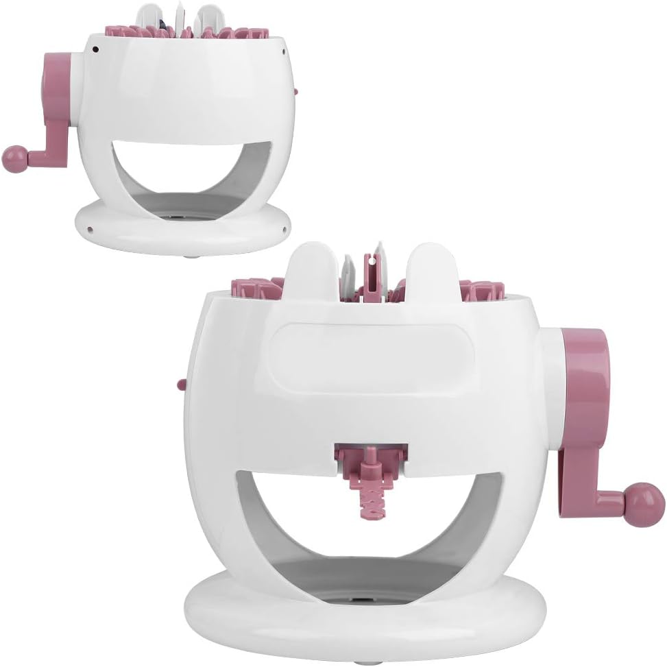 DIY編み機のおもちゃ、楽しい編み機のおもちゃ、女の子、子供、子供に簡単(841-1)