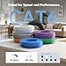 Cable Matters [UL Listed] 10Gbps in-Wall (CM) Rated 23AWG Bare Copper Cat 6 Cable - 1000ft, Solid, UTP Cat6 Bulk Ethernet Cable, Cat6 Ethernet Cord, Blue