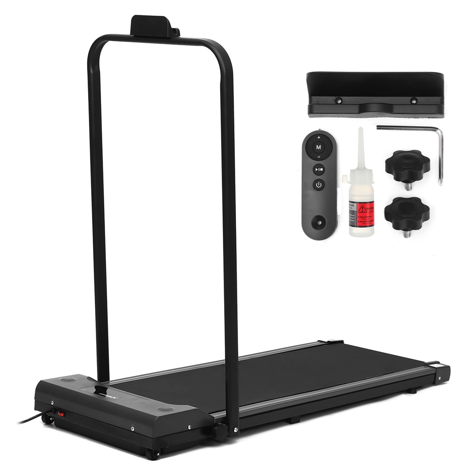 Treadmill Folding Treadmill and Electric Walking Home Gym Mat Desk Under Mat