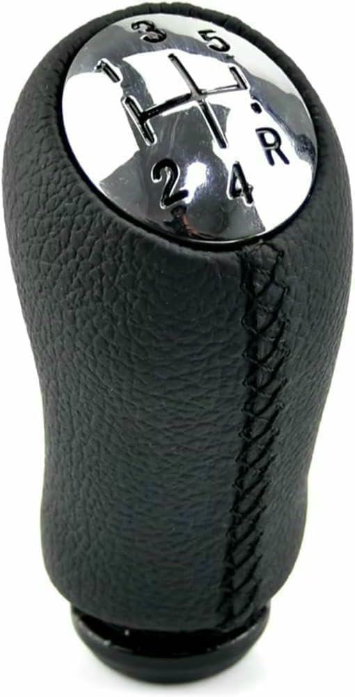 GZNBB Car Manual Gear Shift Knob Boot Cover Gaiter Lever Shifter Handle Stick, for Scenic II 2003-2006 for Clio III 2005-2009
