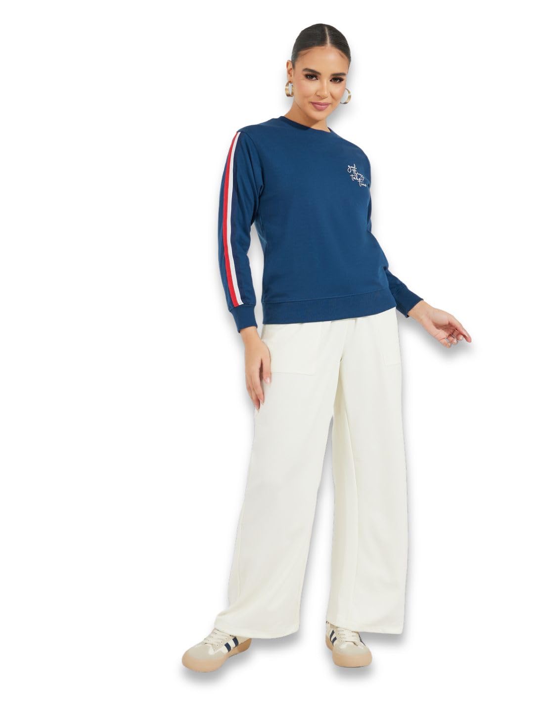 styli Women's Cotton Modern Standard Length Hoodies & Sweatshirts-picture-37