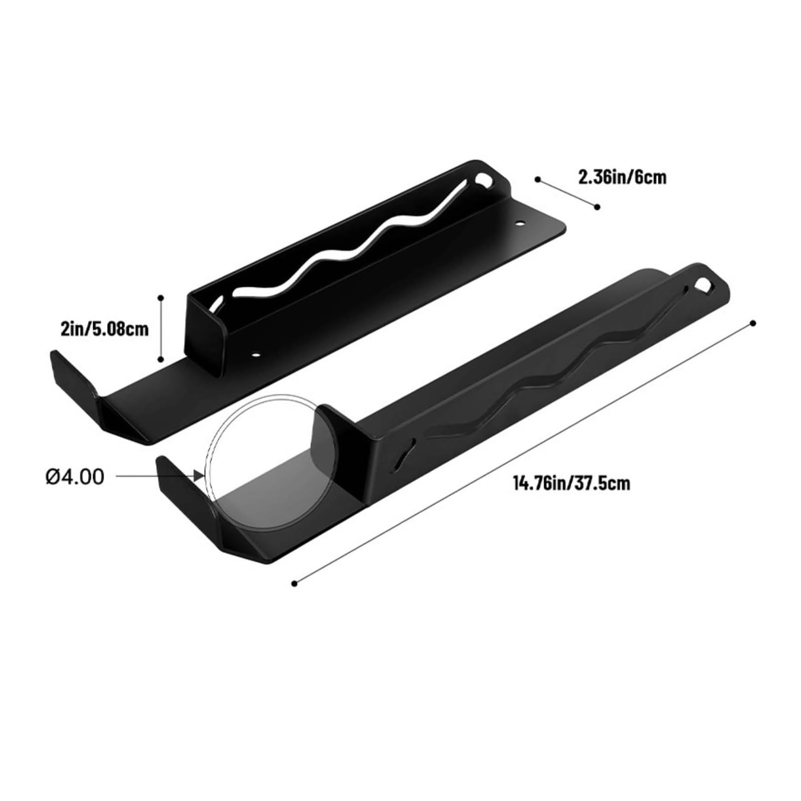Harilla Crochet Mural pour Hydraulique Organisateur D Outillage Support Roue Stabilisateur en Acier Carbone Convient pour Local