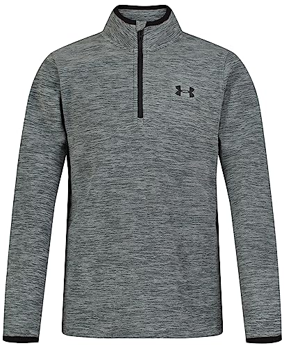 Under Armour boys Outdoor Quarter Zip Pullover Fleece, Lightweight Sweatshirt With a Full Fit