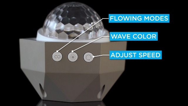 Enbrighten Galaxy Projector Plug in Night Light for Kids LED