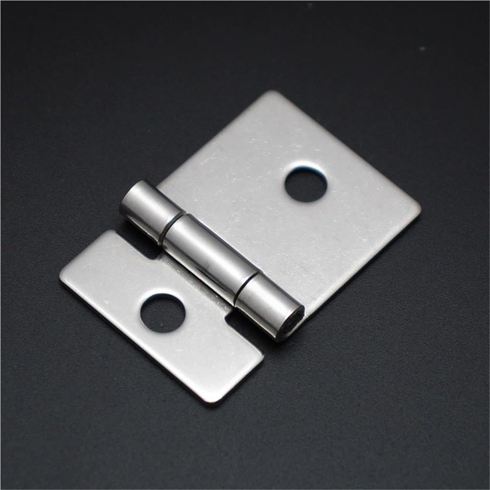 Multifunctional Stainless Steel Door Hinges Perforated Hinges Short Row Hinges Self Closing Door Hinges For Daily Life Hardware Furniture Cabinet Doors Tool Boxes Storage Boxes DIY Projects Etc