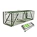 Produktbild Holtaz Fallen Hardy Grün 120x34x34 cm 2 Türen Marderfalle Katzenfalle Fuchsfalle Biberfalle Tierfalle Kastenfalle Drahtfalle Waschbärfalle Mit Extra Köder