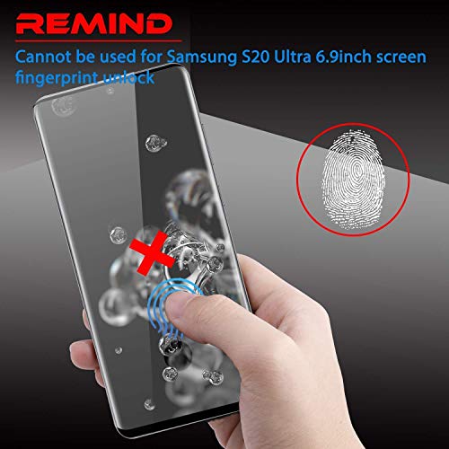 Image of Screen Protector for Samsung Galaxy Note 20 Ultra Black Tempered Glass Edge-to-Edge 3D Screen Guard With Installation Kit