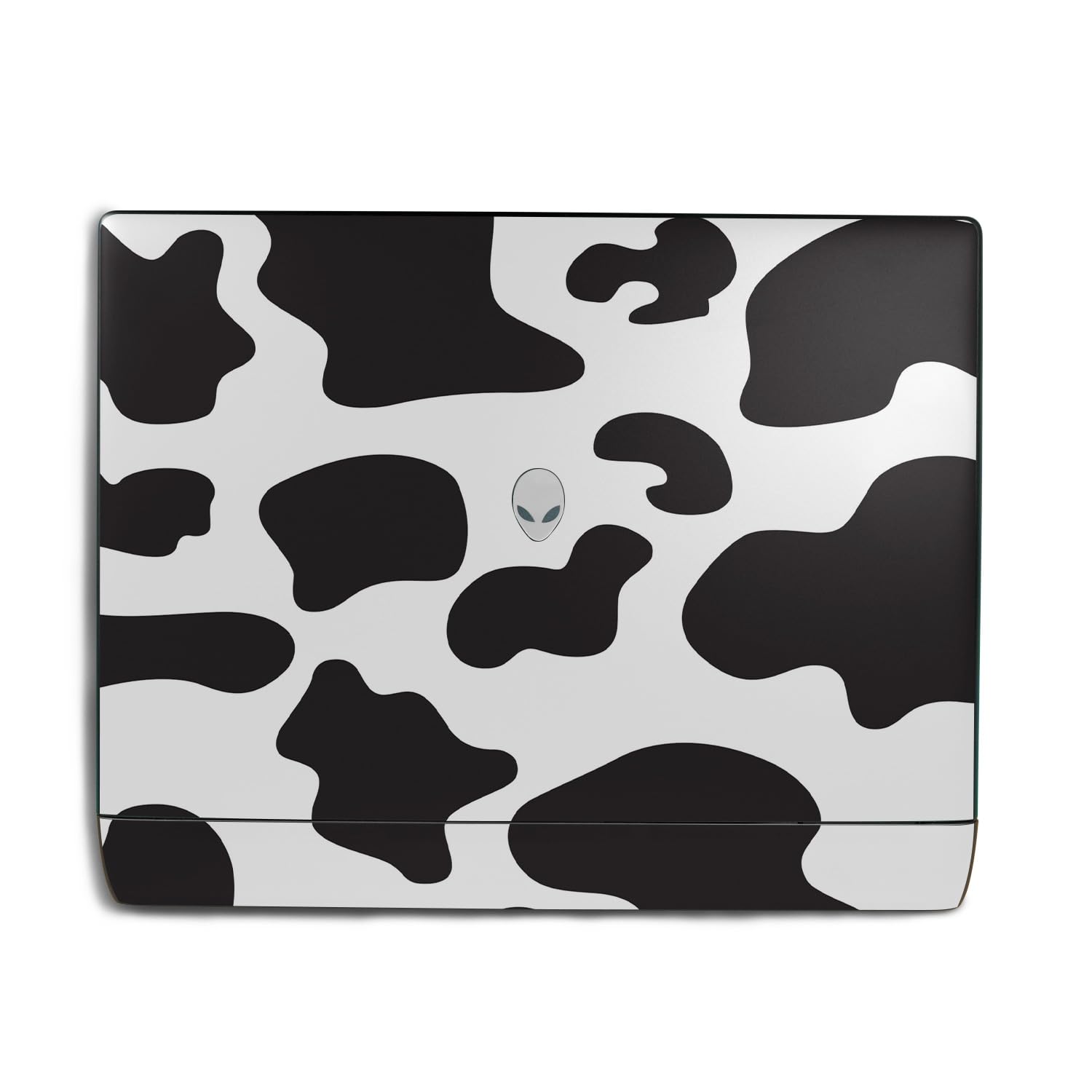 Laptop Skin Compatible with Alienware 18 Area-51 (2025) Top Cover Only - Cow Print - Premium 3M Vinyl Protective Wrap Decal Cover - Easy to Apply | Crafted in The USA by MightySkins