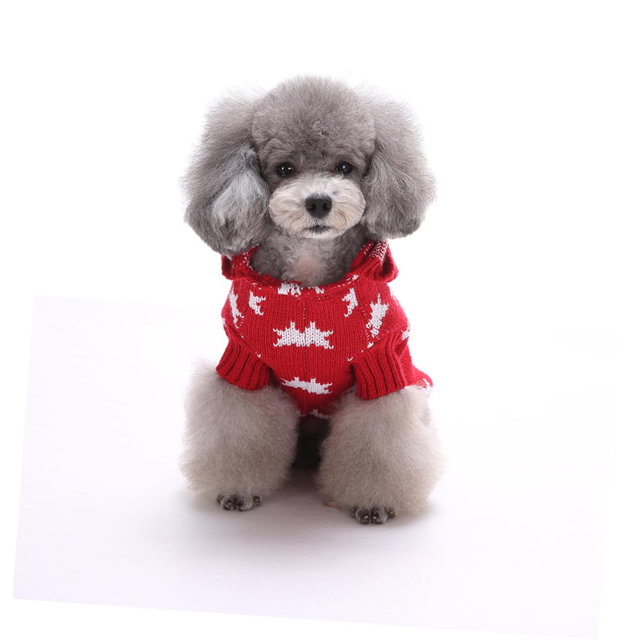 BESPORTBLE 3 Pz Vestiti per Animali Domestici di Natale Canna Maglione per Cuccioli Cappotto Invernale per Cani Maglioni Natalizi Maglione per Cani da Compagnia per Animali