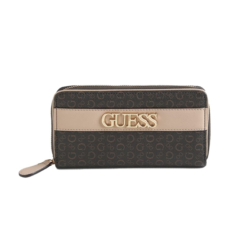 GUESS Factory Women's Brooker Logo Medium Zip-Around Wallet