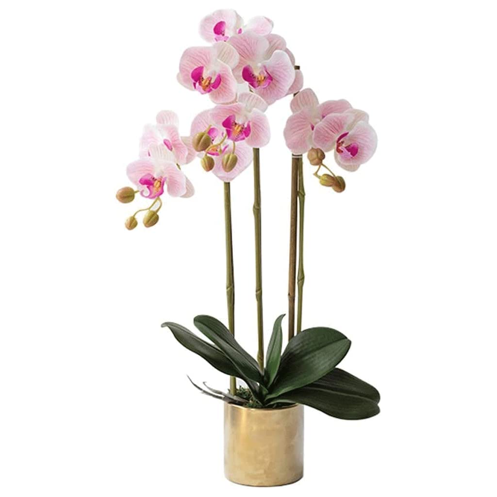 XDLEDMKIZ Orchid Artificial Flowers Artificial Phalaenopsis Flowers Orchids Artificial Flowers Party Wedding Christmas Decoration Artificial Flowers natural look
