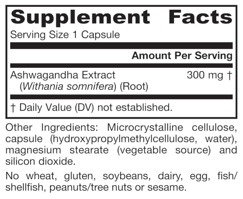 Jarrow Ashwagandha Capsules, 300 mg for Stress Support, 120 Count - image 9
