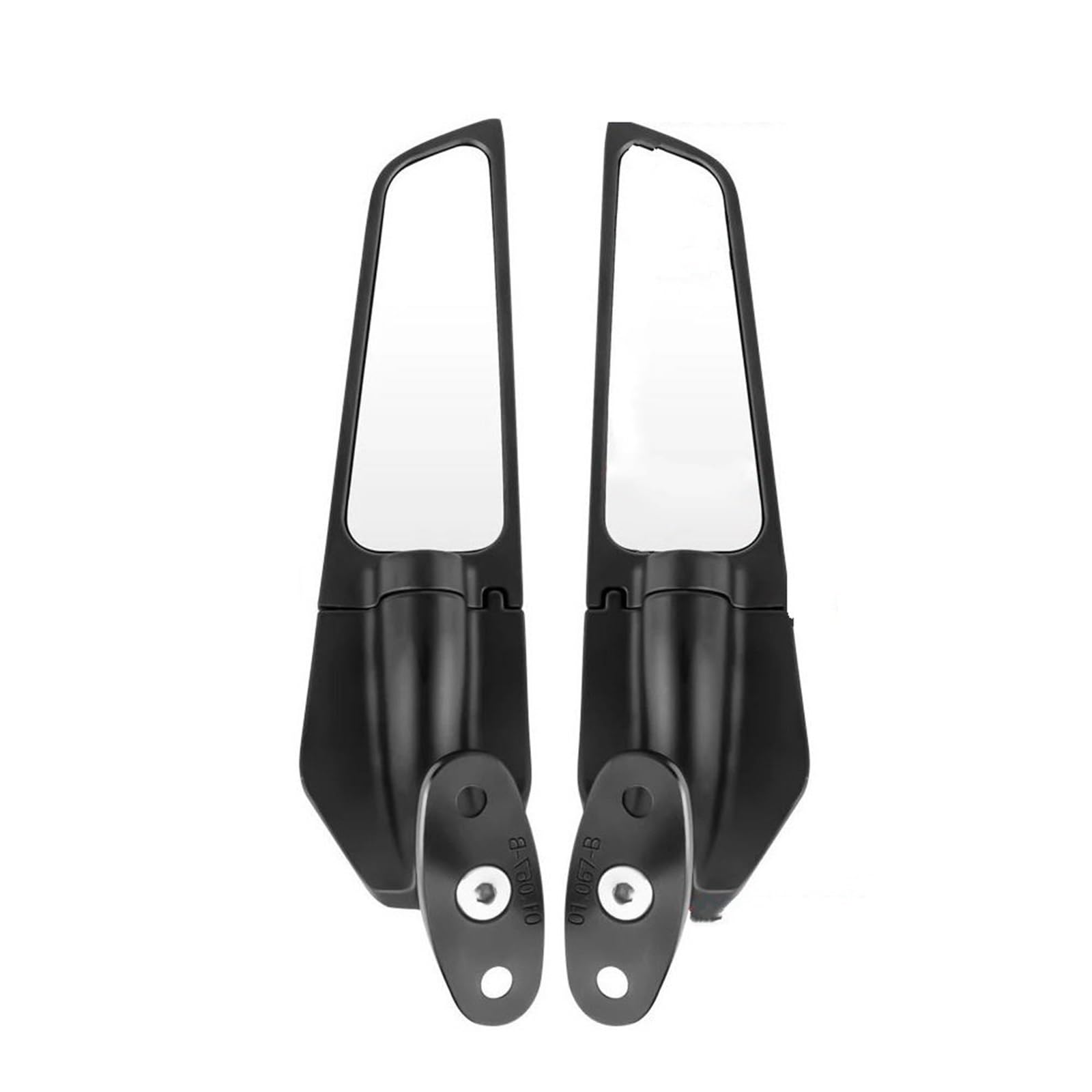 Espejo retrovisor giratorio ajustable de ala de viento para motos CBR650 y VFR800