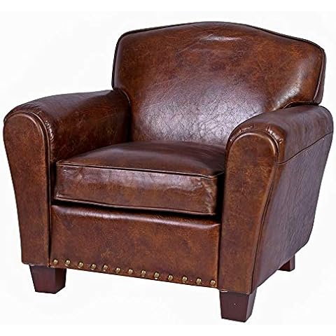 Fauteuil Club Palazzo en Cuir Cover