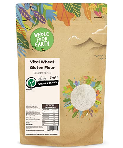 Wholefood Earth Gluten Vital de Trigo - Vegano - Sin OGM (3kg)