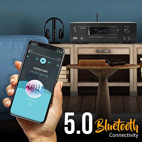 Pyle PT696BT.5 1000W Bluetooth Home Theater Receiver - 5.2 Channel Surround Sound Stereo Amplifier System With 4K Ultra Hd, 3D Video & Blu-Ray Video Pass-Through Support thumb #4