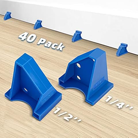 40 Pack Flooring Spacers Installation Kit Cover
