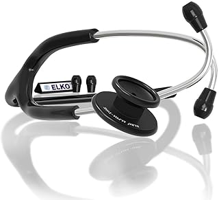 EL-050 ALPHA-TONE Aluminium Head Stethoscope for Doctors and Students