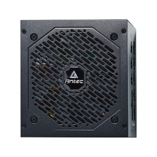 Фронт view of Antec NeoECO NE650G M PSU showing fan grill